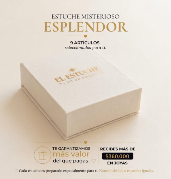esplendor sin precio Estuche Misterioso Esplendor