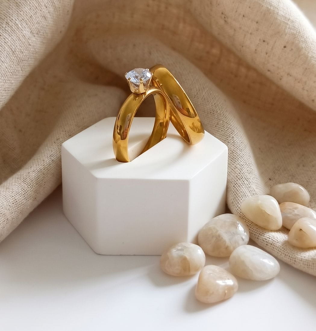 Set de Anillos Amor Eterno - Imagen 3