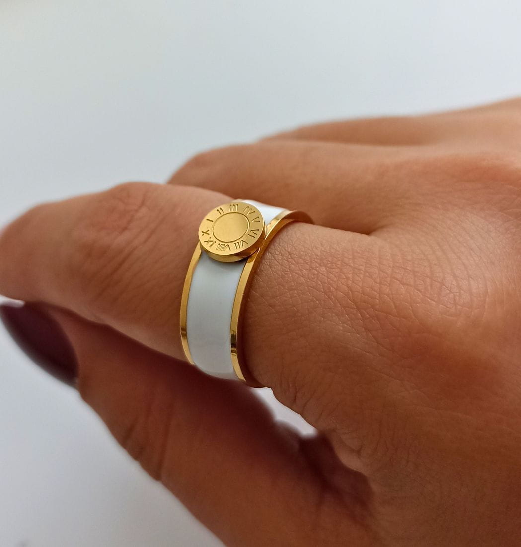 Anillo Roma Blanca - Imagen 2