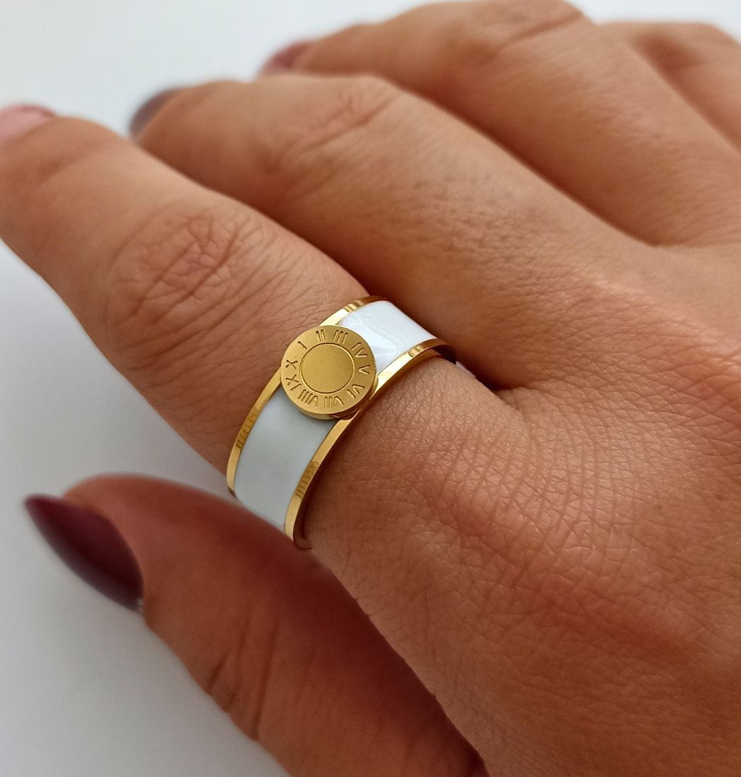 Anillo Roma Blanca - Imagen 4