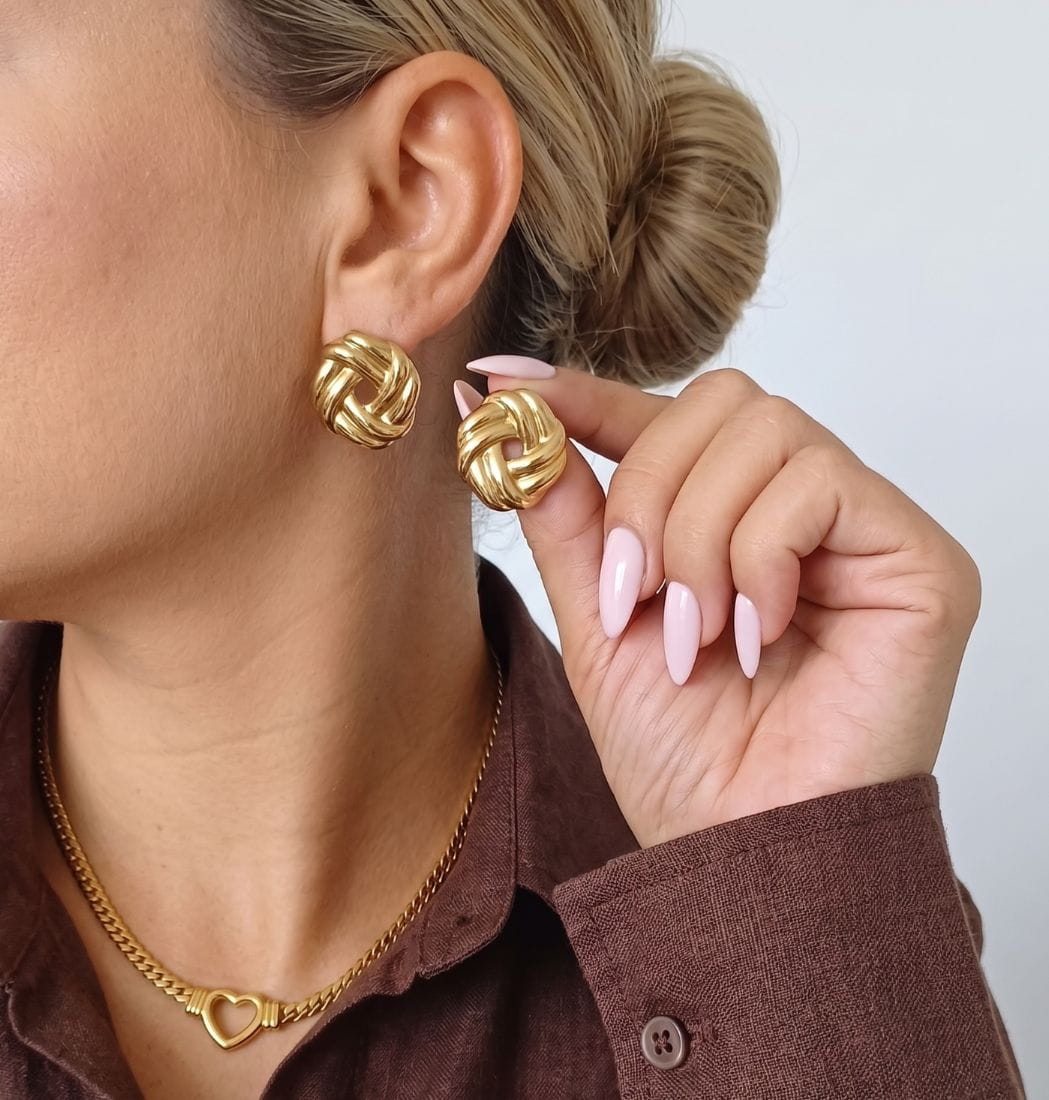 Aretes Tejido - Imagen 2