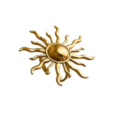 Anillo Sol Dorado