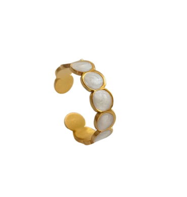 Anillo Perlas de Nieve