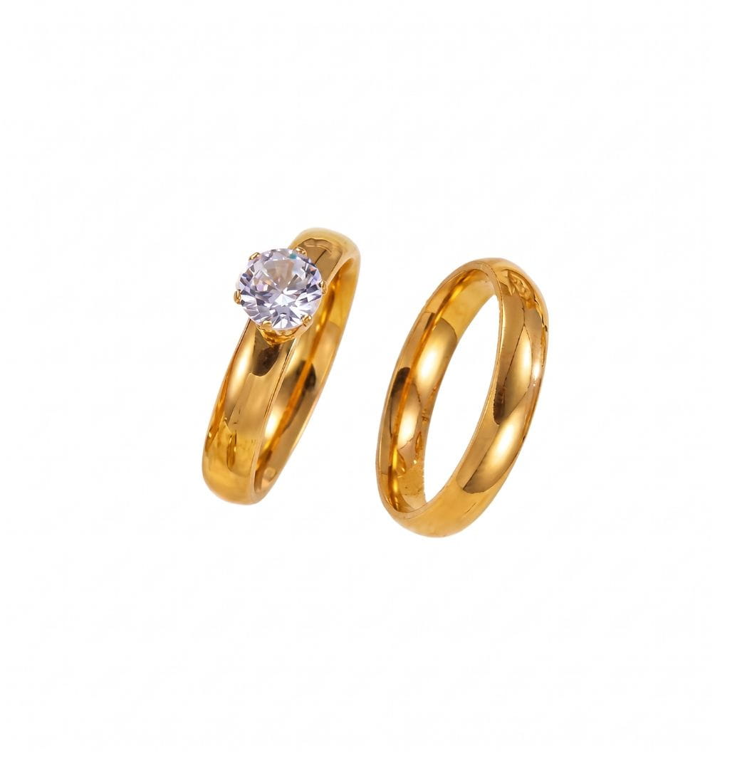 Set de Anillos Amor Eterno
