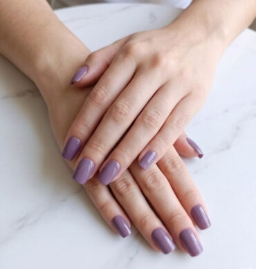 Press-On Nails Nude Lavanda