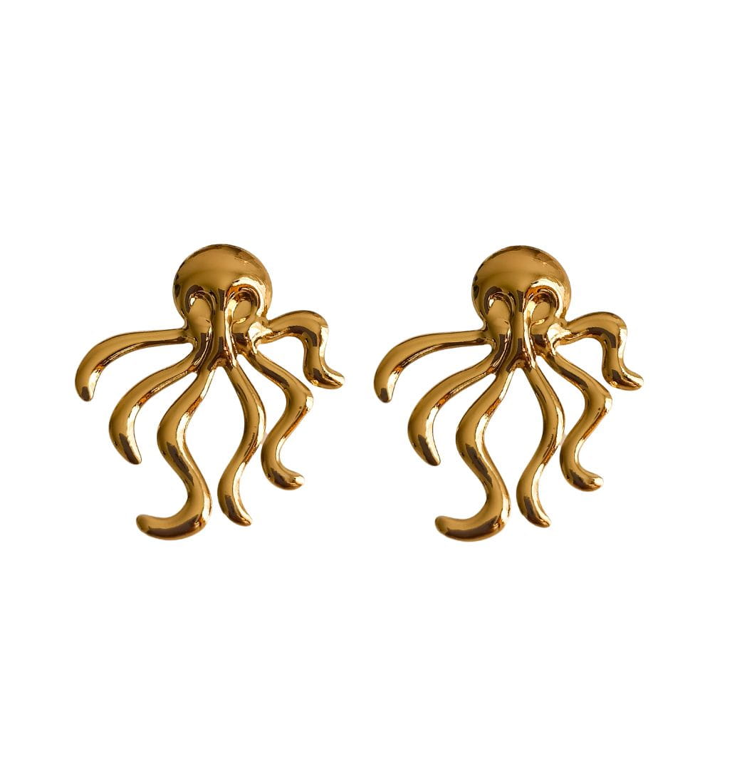 Aretes Pulpo Oceánico