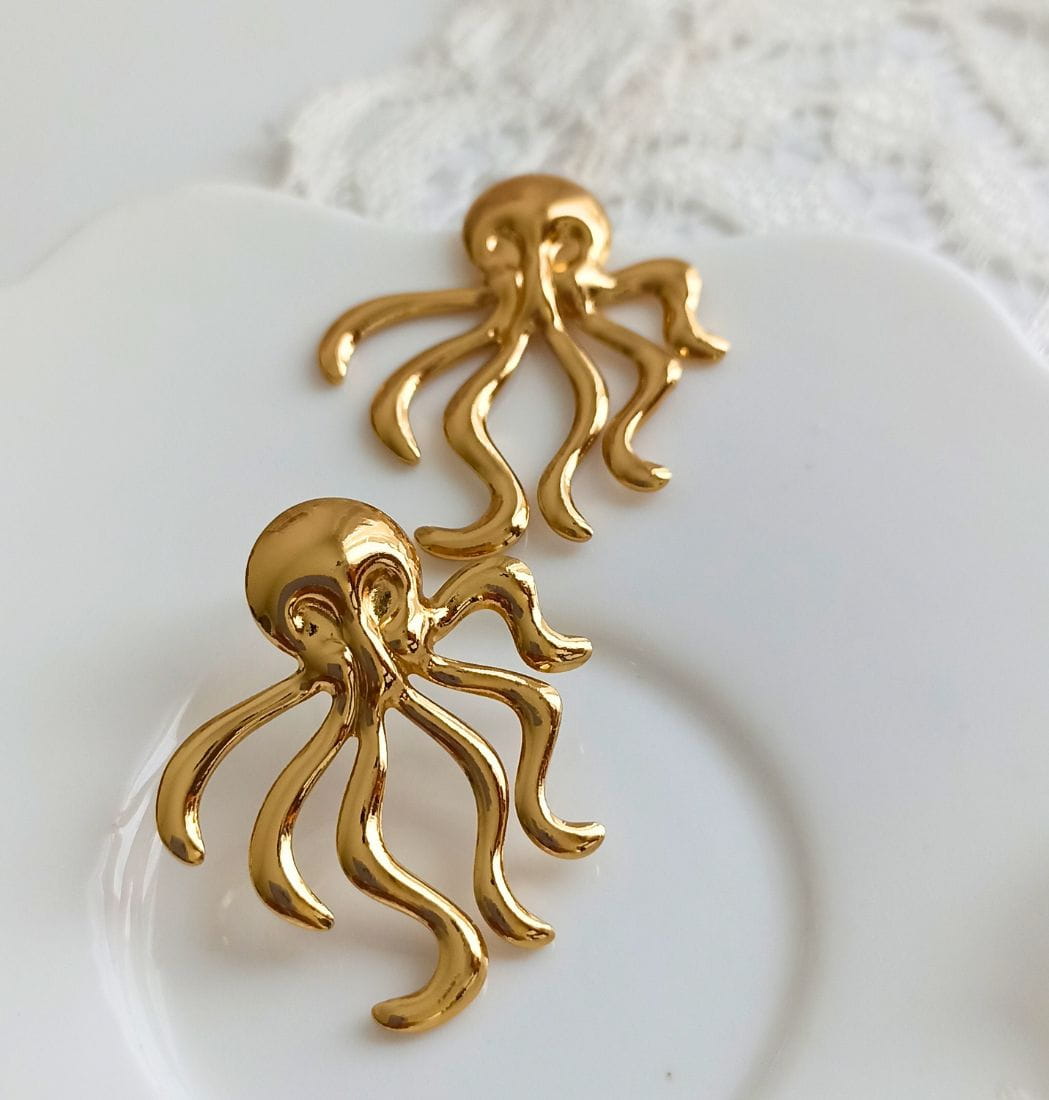 Aretes Pulpo Oceánico - Imagen 3
