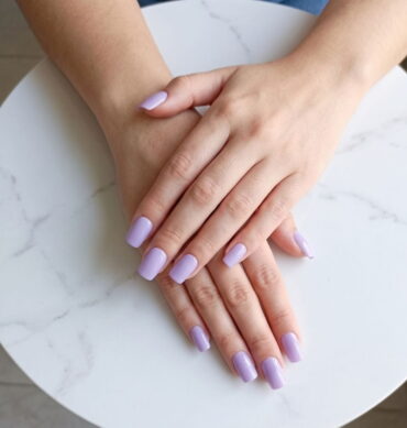 Press-On Nails Cálida Lavanda