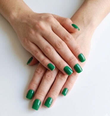 Press-On Nails Verde Victoria