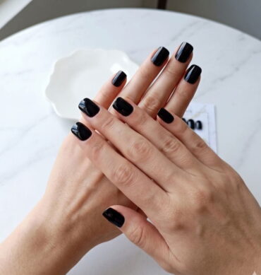 Press-On Nails Negro Noche