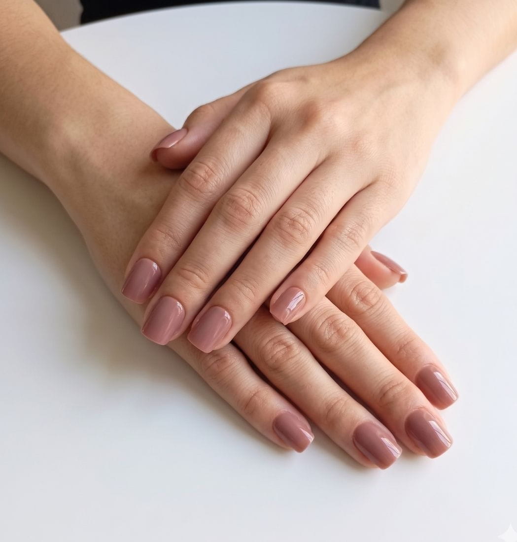 Press-On Nails Capuchino Intenso