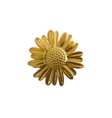 Anillo Gran Girasol Radiante