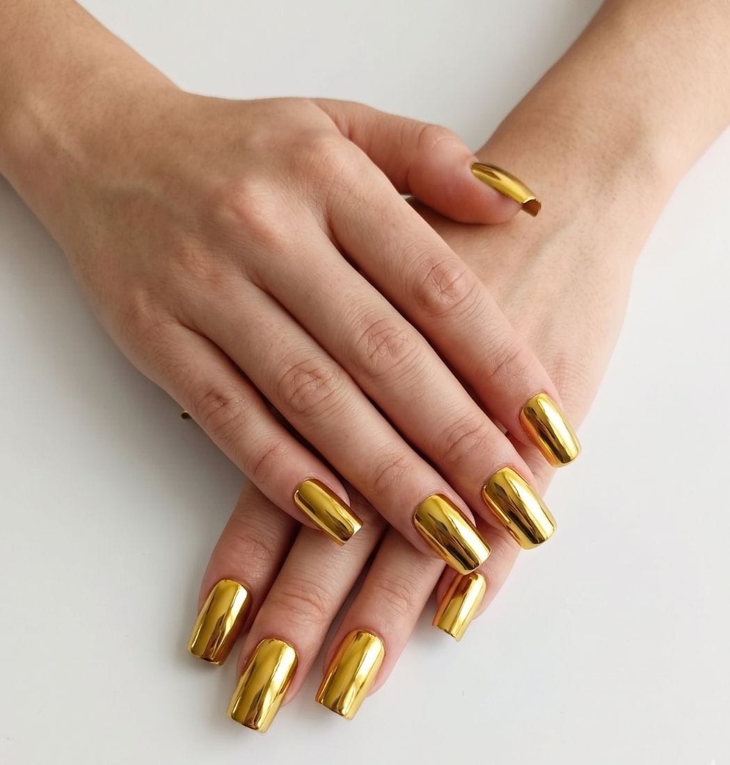 Press-On Nails Oro