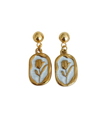 Aretes Tulipán