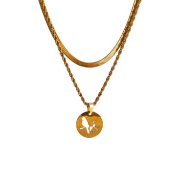 Collar Oro Espejo