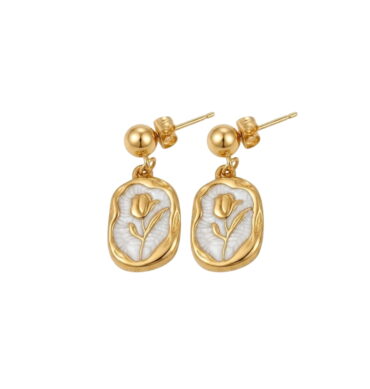 Aretes Tulipán