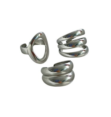 Anillos Plata Llamativa