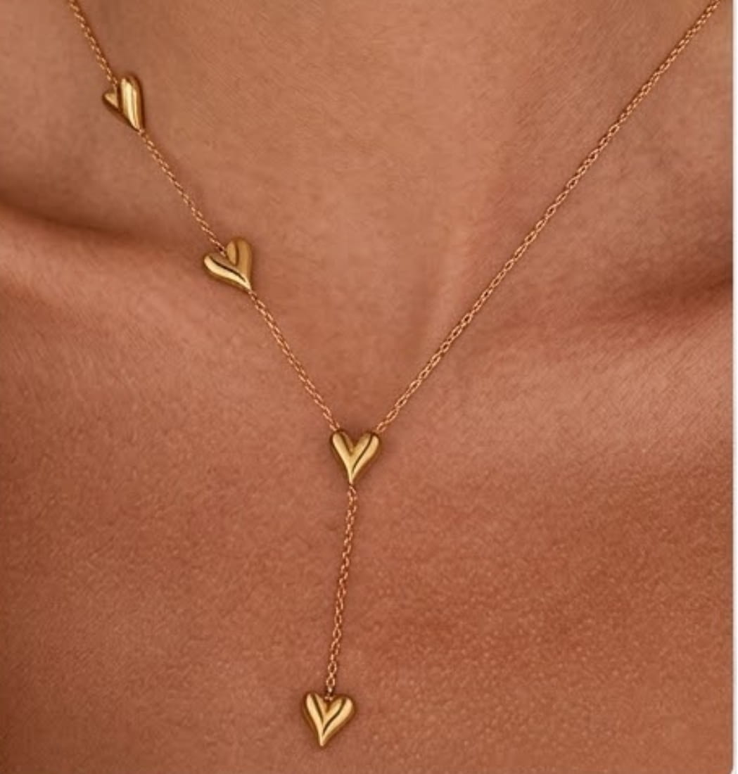 Collar & Pulsera Corazones - Imagen 5