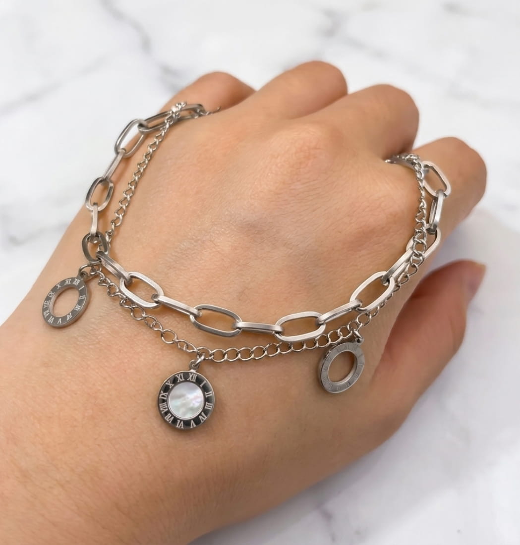 Pulsera Cadenas Dúo - Imagen 5