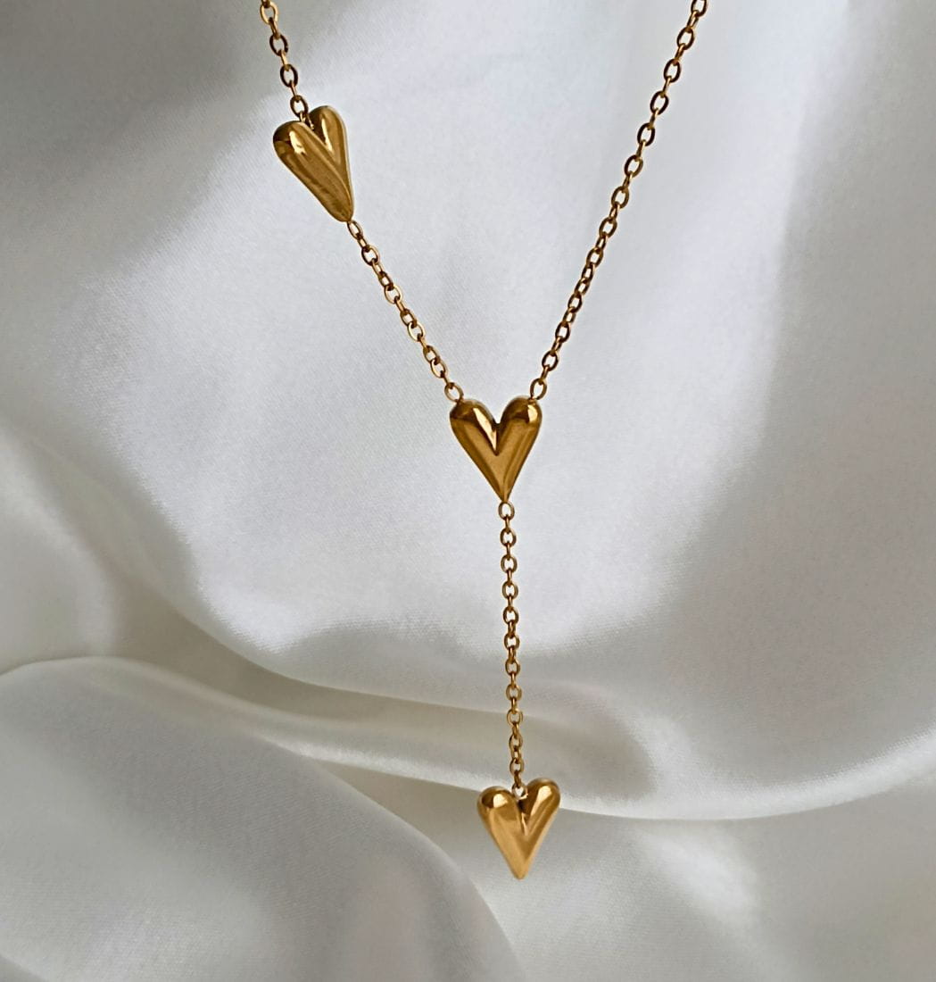 Collar & Pulsera Corazones - Imagen 6