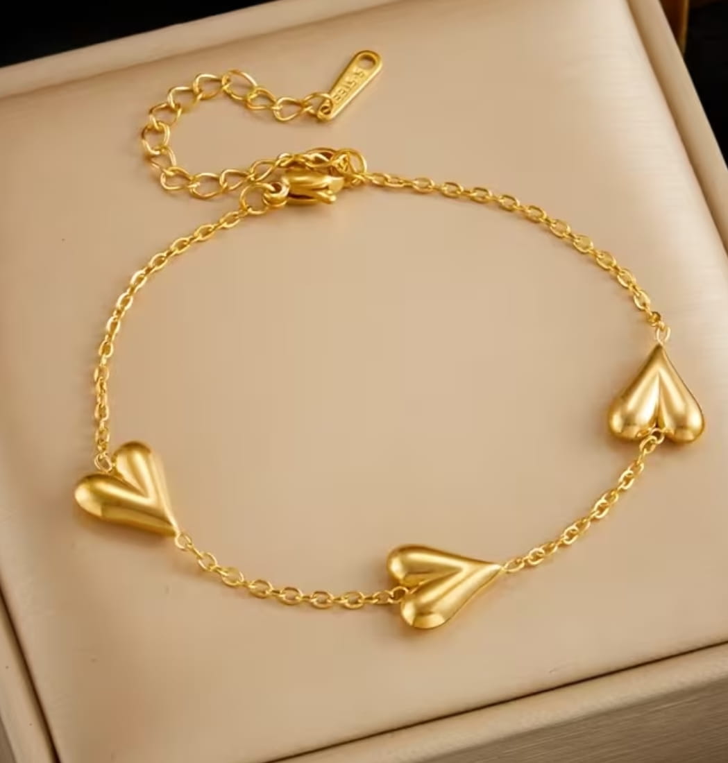 Collar & Pulsera Corazones - Imagen 7