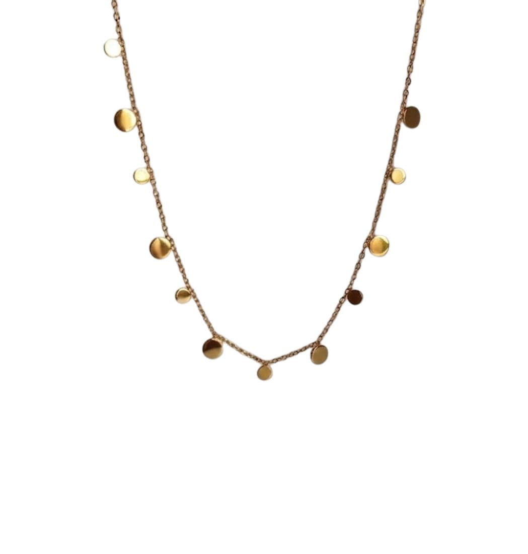 Collar Lunares Dorados