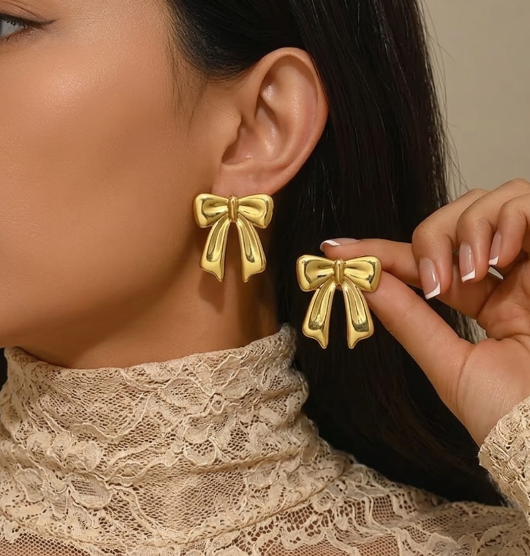 Aretes Lazo Festivo - Imagen 2