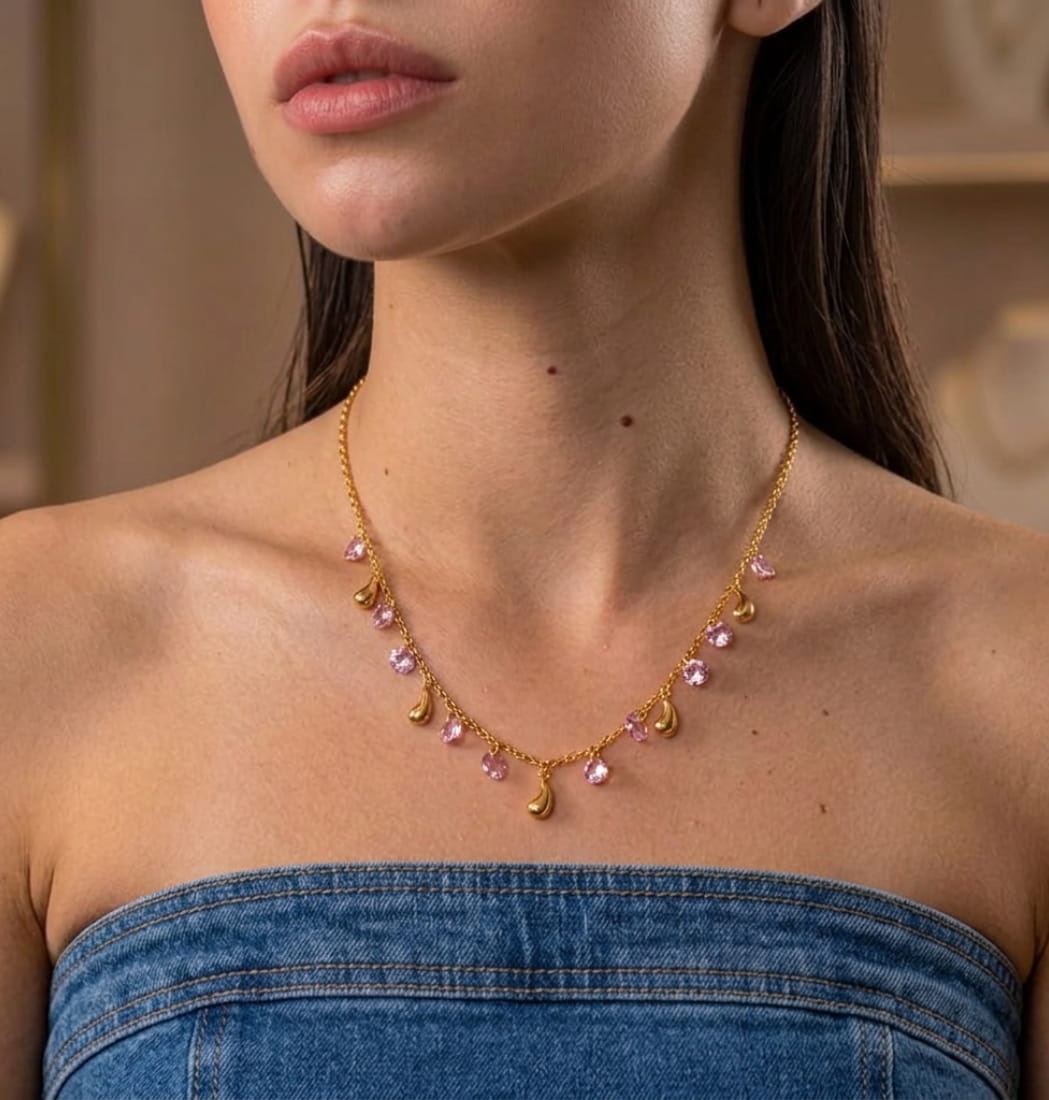 Collar Dulzura Rosa - Imagen 2