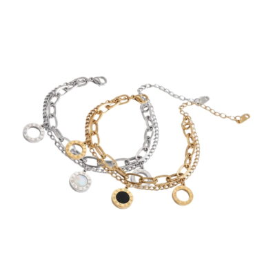 Pulsera Cadenas Dúo