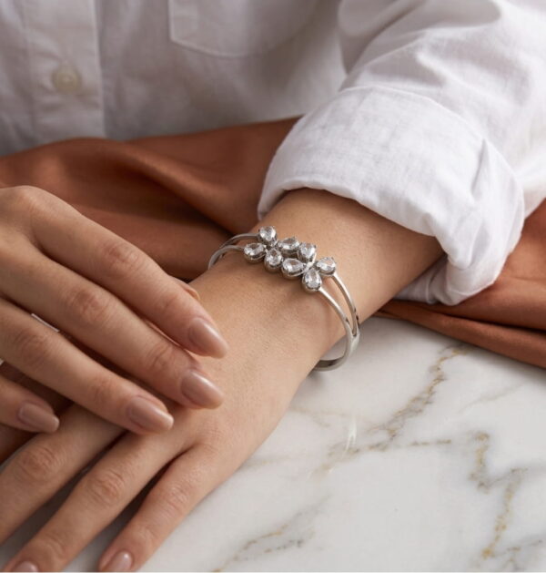 brazalete en caero inoxidable jardin luminoso_8 Brazalete Jardín Luminoso